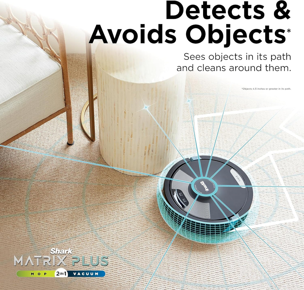 AI Robot Vacuum with XL HEPA Self-Empty Base, Bagless, 60-Day Capacity, LIDAR Navigation, Perfect for Pet Hair, Compatible with Alexa, Wi-Fi Connected, Carpet & Hard Floor, Black
