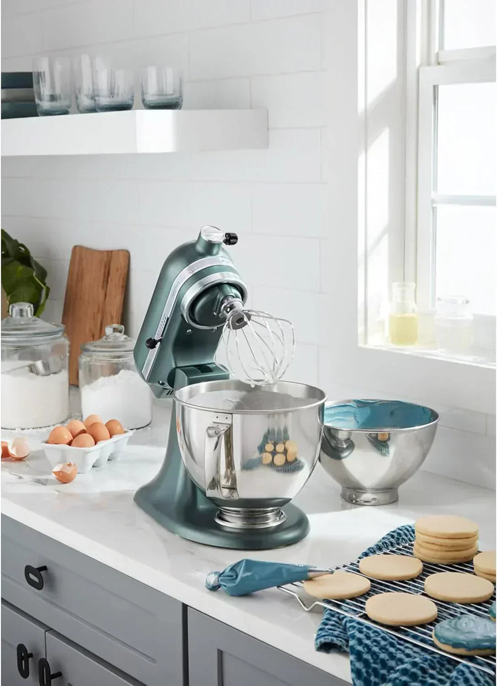 KitchenAid Artisan 5-Quart Tilt-Head Stand Mixer with Pour Flap