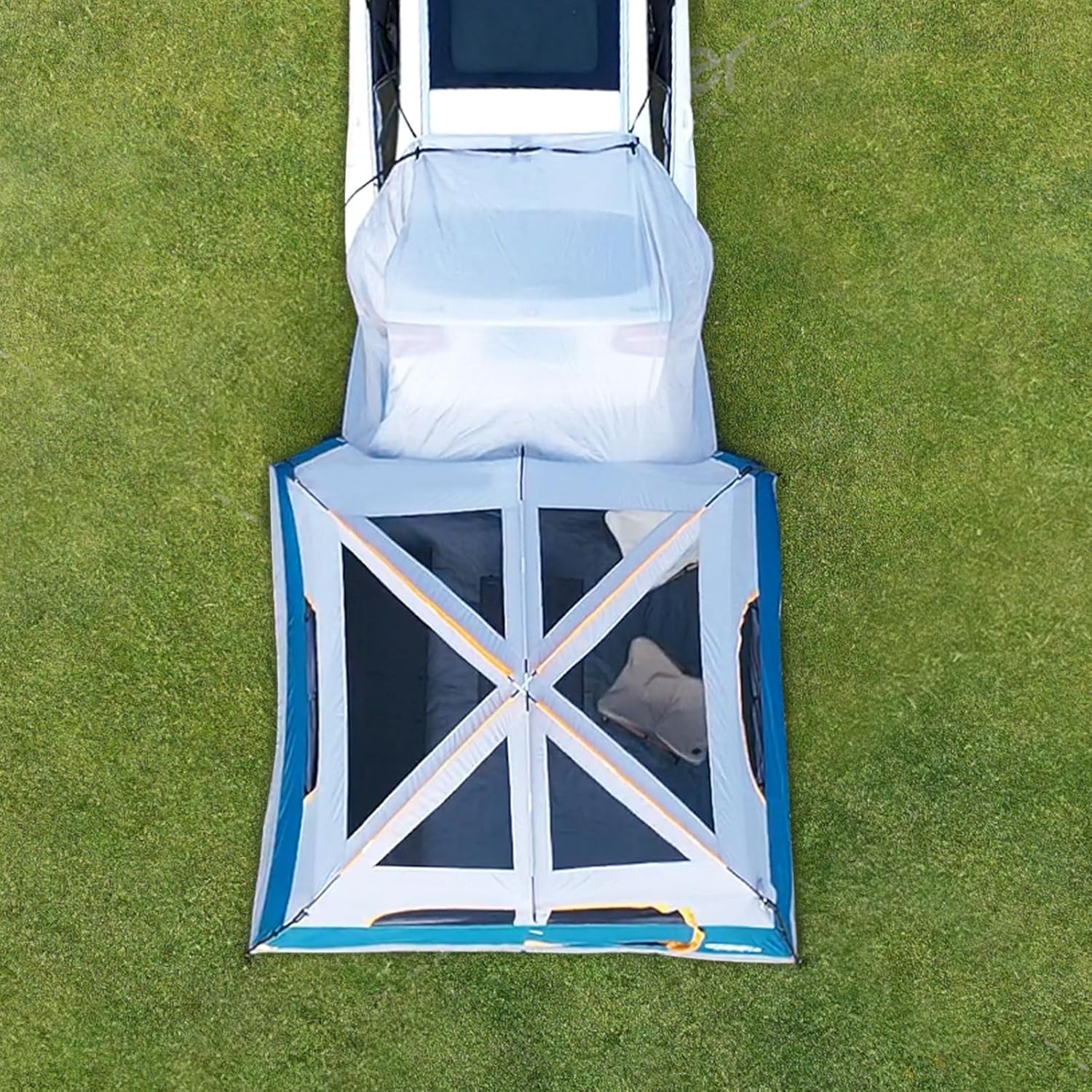 SUV Tent for Camping, 6-Person SUV Tailgate Tent - Easy Set Up with Rainfly, 10'x9'x78in(H)
